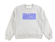 Mads Nørgaard light grey melange sweatshirt Talinka